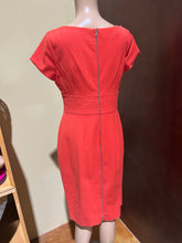 Load image into Gallery viewer, Narciso Rodriguez Coral Orange Knee Length Dress Size US 8/ IT 44/ UK 12

