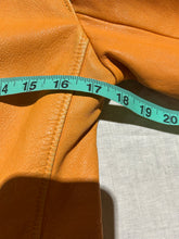Load image into Gallery viewer, Dolce and Gabbana 2000s Orange Leather Jacket US 6/ IT 42/ UK 10

