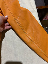 Load image into Gallery viewer, Dolce and Gabbana 2000s Orange Leather Jacket US 6/ IT 42/ UK 10
