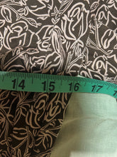 Load image into Gallery viewer, Diane Von Furstenberg 100% Silk Rose Patterned Brown Dress Size US L
