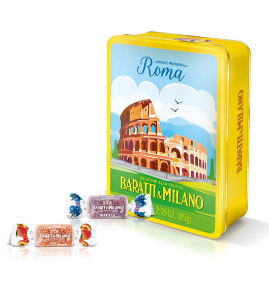 Baratti & Milano- Mini Candy Tin: Roma- 85g- ITEM 5840