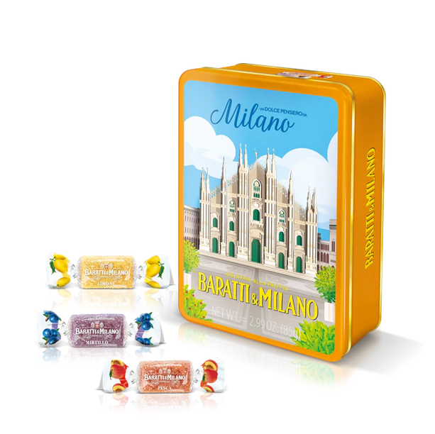 Baratti & Milano - Mini Candy Tin: Milano - 85g- ITEM 5839