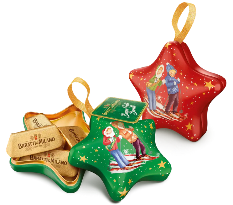 Baratti & Milano- Star Christmas Ornament- 38g- ITEM 4789