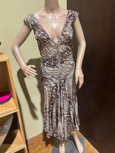 Load image into Gallery viewer, "Just Cavalli" Roberto Cavalli Reptile Patterned Dress Size S/M
