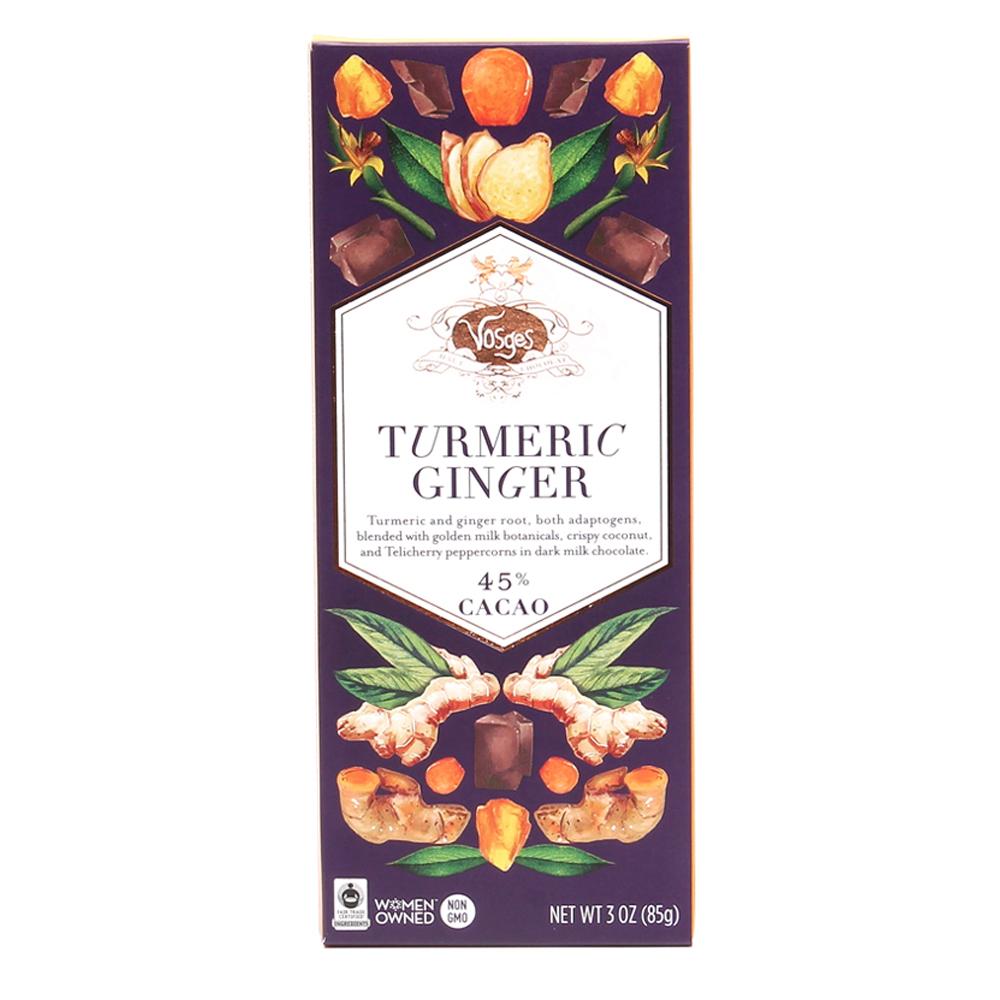 Vosges - Turmeric Ginger Chocolate Bar - 85g