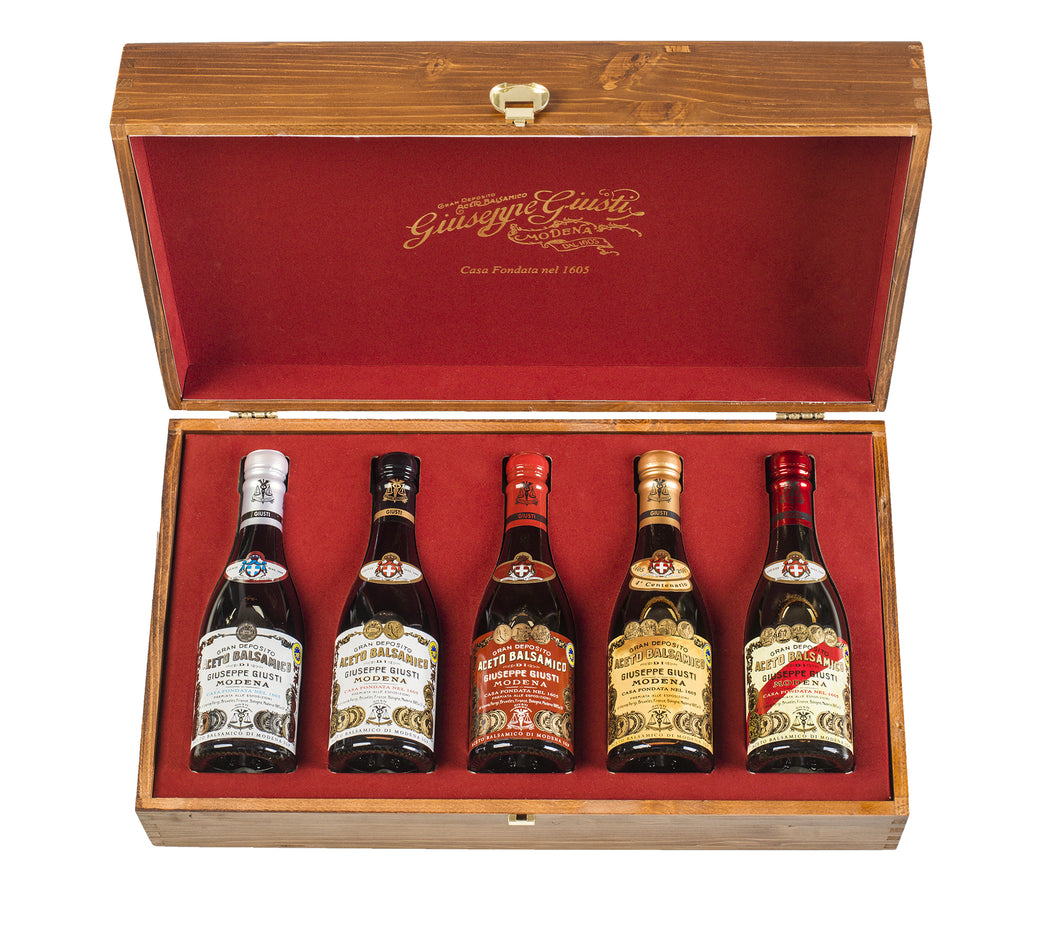 Giusti - Gift Selection in Wooden Box