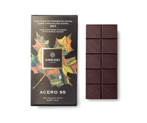 Amedei - Acero 95% Dark Chocolate (with Maple Sugar) - 50g
