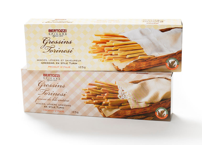 Bertozzi - Torinese Bread Sticks - Regular / Whole Wheat - 125g