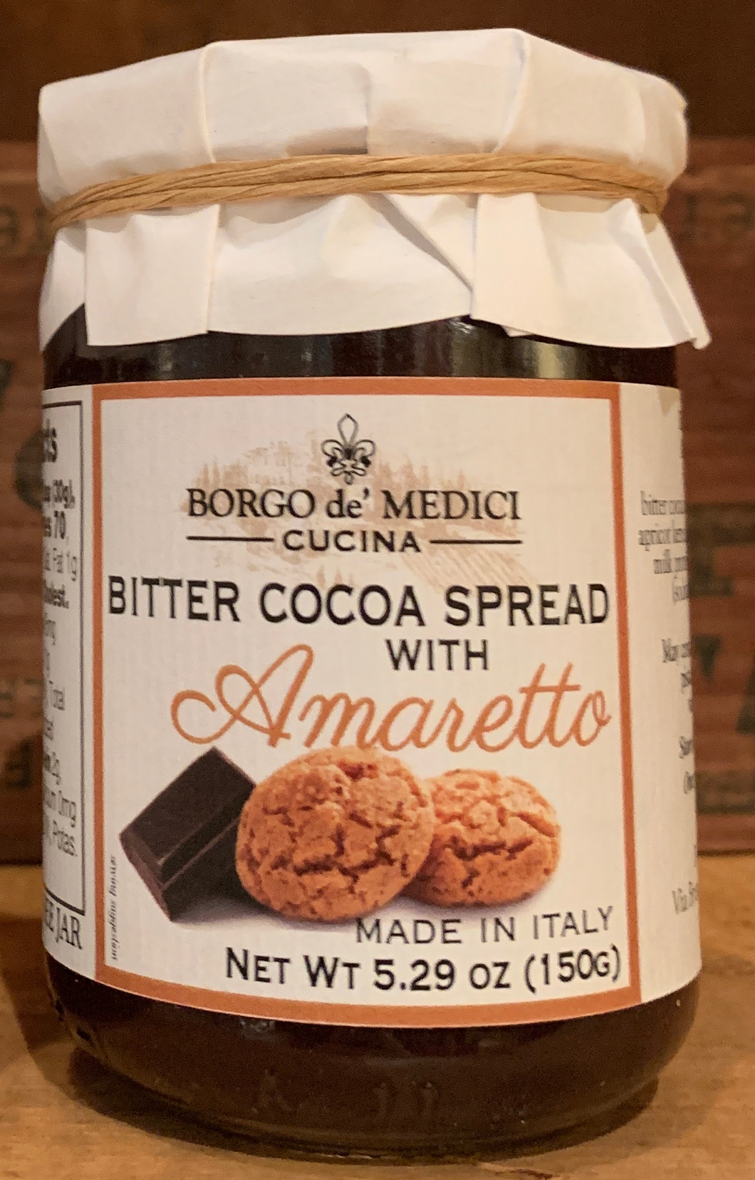Borgo de Medici - Cocoa Spread with Amaretto - 150g