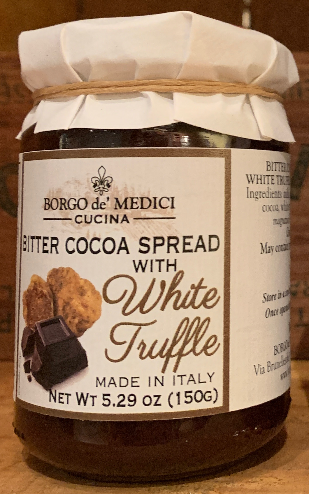 Borgo de Medici - Cocoa Spread with White Truffle - 150g