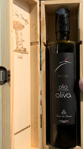 Tenuta San Demetrio - Chore Extra Virgin Olive Oil IN BRANDED WOOD GIFT BOX - 750ml