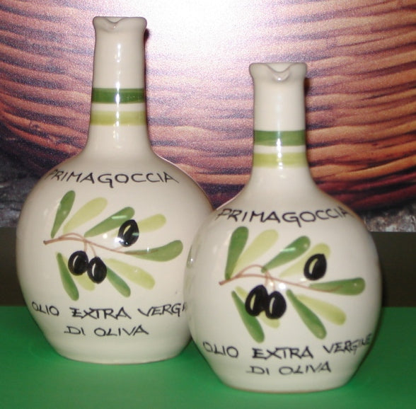 Primagoccia - Olive Oil in Decorative Ceramic Jar - 250ml