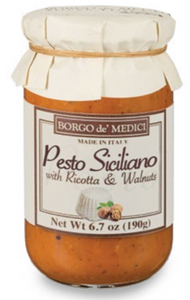 Borgo de Medici - Pesto Siciliano with Ricotta & Walnuts - 190g