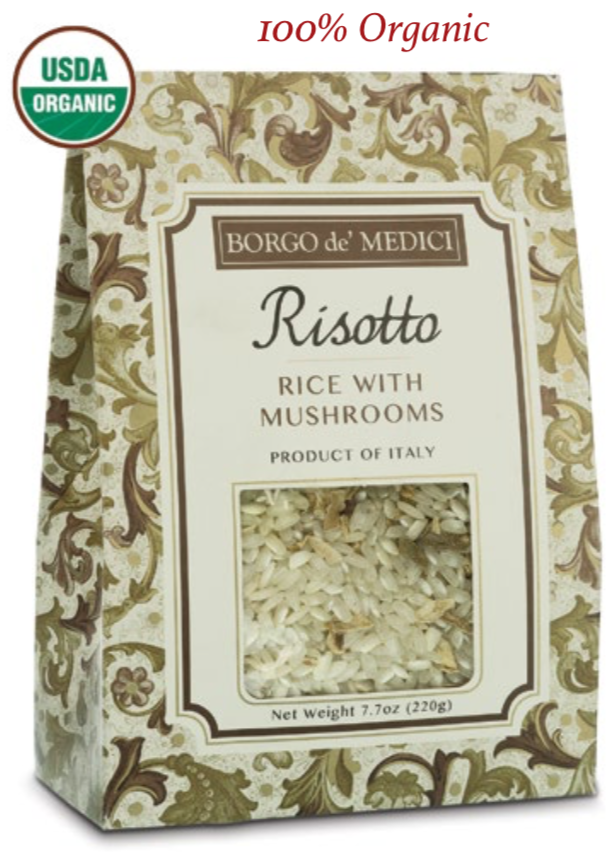 Borgo de Medici - Organic Risotto Rice with Mushrooms - 330g