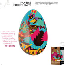 Load image into Gallery viewer, Giraudi - Hand Painted Chocolate Goose Egg - Dark or Milk - Limited Edition  Easter Egg - 200g
