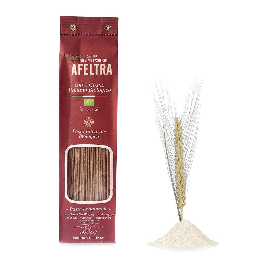 Afeltra - Whole Wheat Spaghetti - Organic - 500g