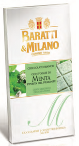 Baratti & Milano - White Chocolate Mint Bars - 75g