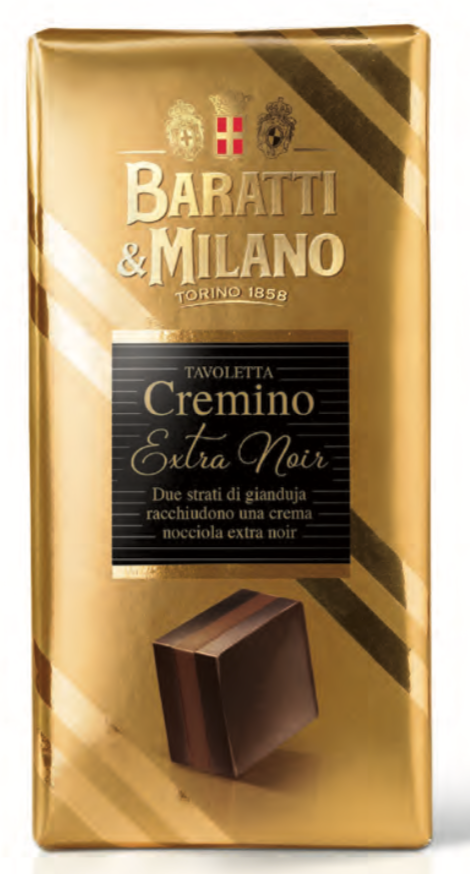 Baratti & Milano - Cremino Extra Noir Bar - 100g