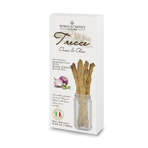 Borgo de Medici - Onion & Olive Trecce Crackers - 150g