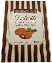 Load image into Gallery viewer, Borgo de Medici - Chocolate / Hazelnute Cream filled Cookies - 200g
