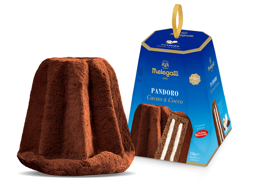 Melegatti - Pandoro Cacao e Cocco - 750g