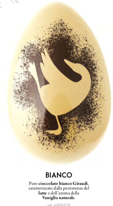 Giraudi - Painted Goose Eggs - Limited Edition  Easter Egg - 200g