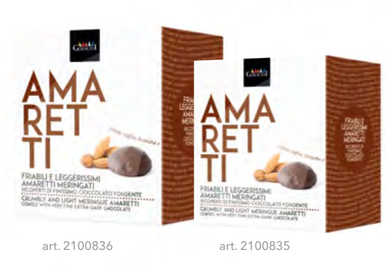 Giraudi - Chocolate Amaretti - 250/500g