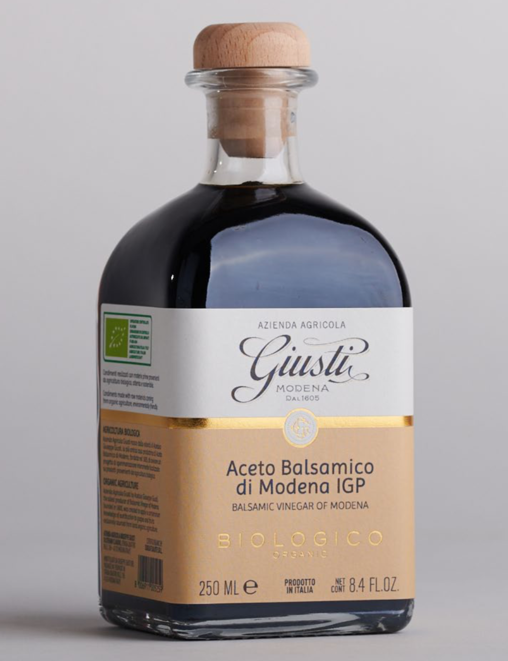 Giusti - Organic Balsamico - 1 Medal - 250ml