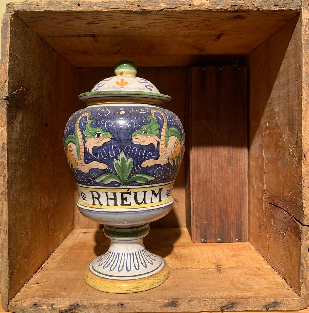 Antica Deruta -  Rheum Jar