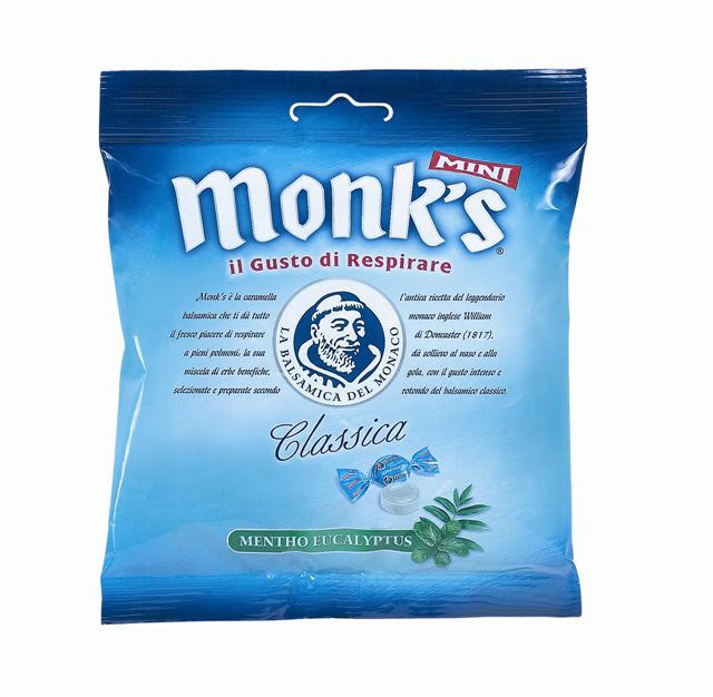 Monk's Mini Candies - Various Flavours - 80g