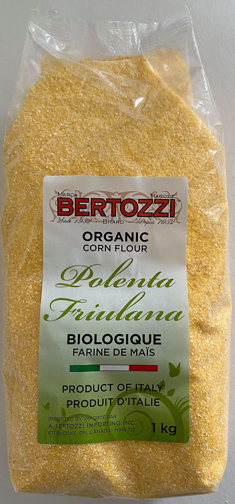 Bertozzi - Stone-Ground Polenta Friulana - Organic - 1kg