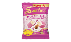 Sperlari - Soft Nougat Bites covered in Ruby Chocolate - 117g