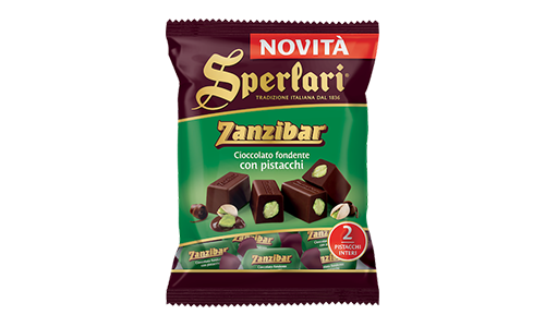 Sperlari - Zanzibar Dark Chocolate with Pistachios - 117g