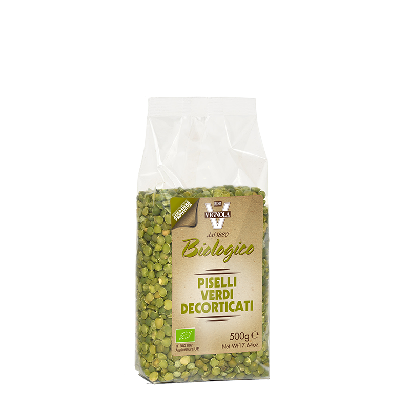 Vignola - Split Green Peas - Organic - 500g