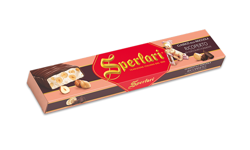 Sperlari - Hazelnut Nougat covered in Dark Chocolate - 250g