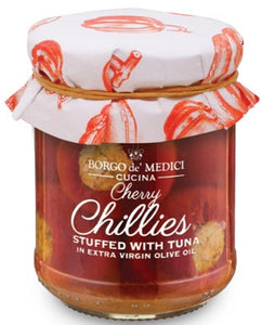 Borgo de Medici - Cherry Chillies Stuffed with Tuna - 180g